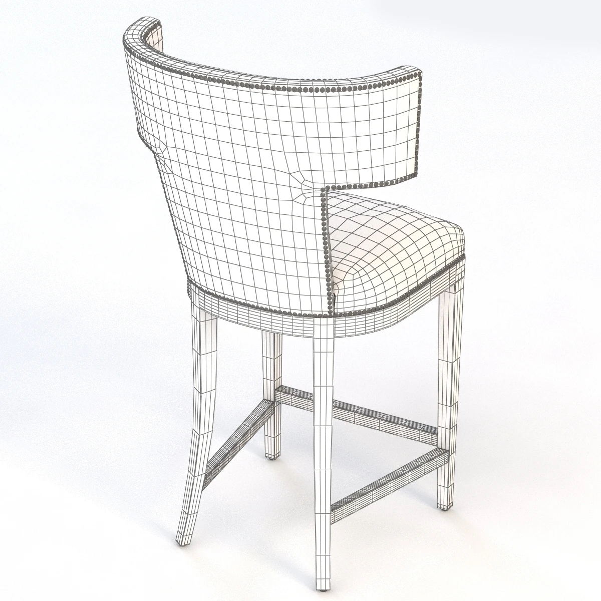 Jacob Bar Stool 3D Model_010